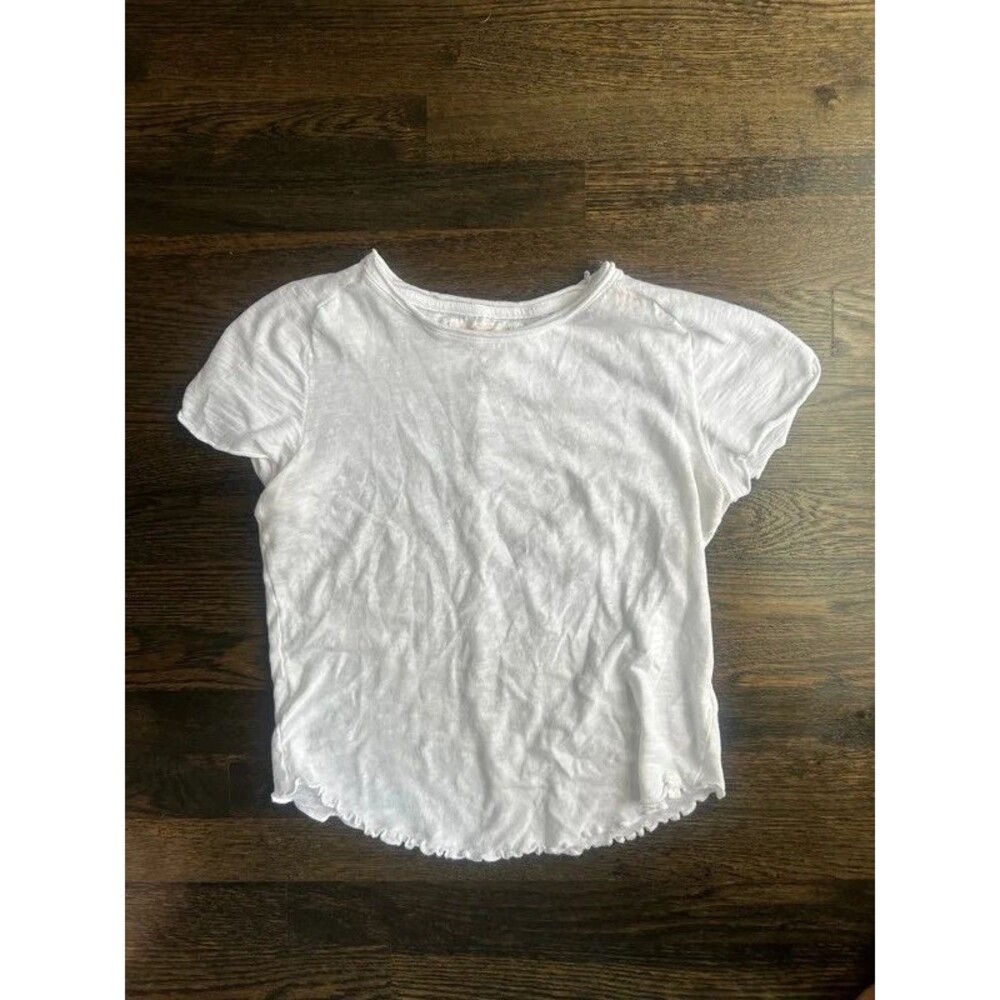 Free People We the Free Be My Baby Tee in White | Medium